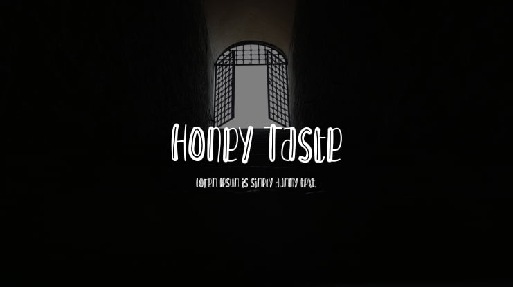 Honey Taste Font