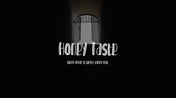 Honey Taste Font
