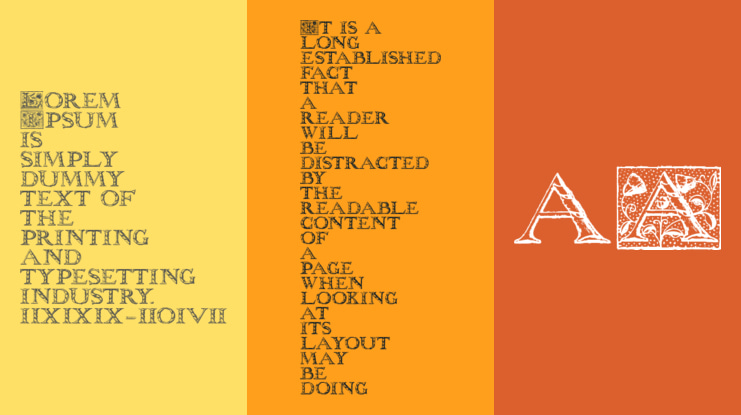 Wolnough Capitals Font