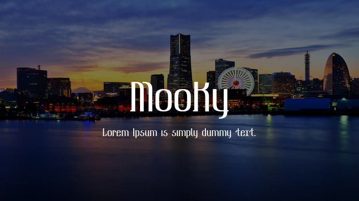Mooky Font