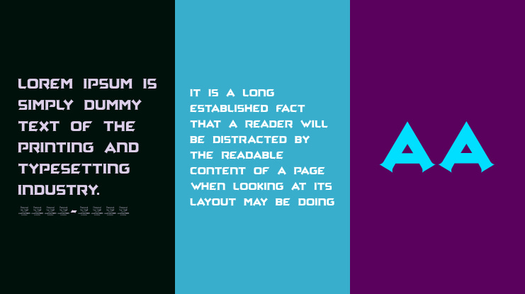 Archena Personal Use Font