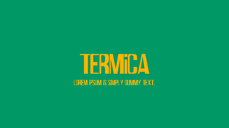 Termica Font