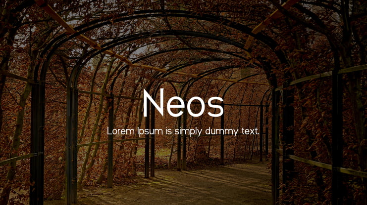 Neos Font Family
