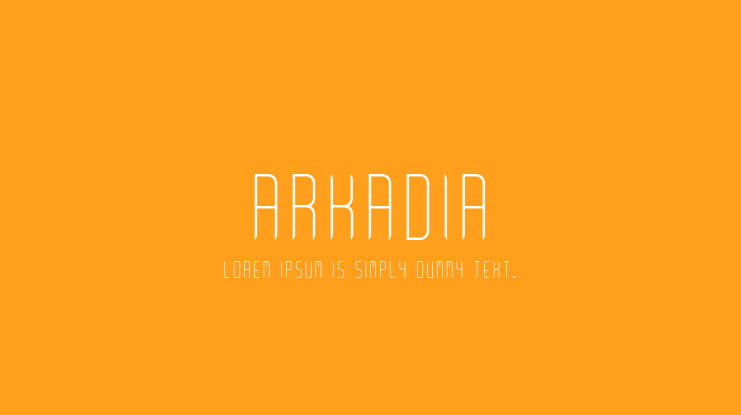 Arkadia Font Family