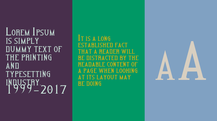 Capitel Gothick Font