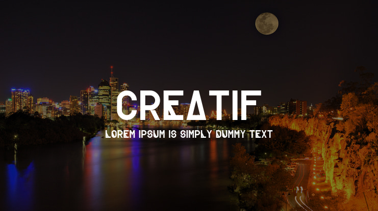 Creatif Font