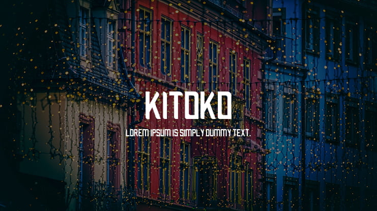 Kitoko Font
