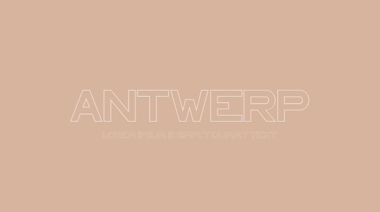 Antwerp Font