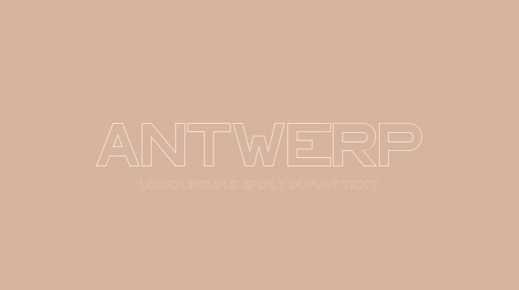 Antwerp Font