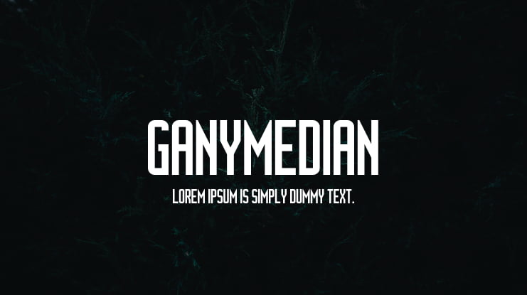 Ganymedian Font