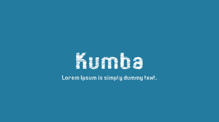 Kumba Font Family
