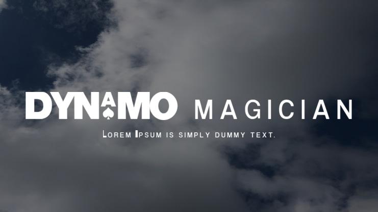 DYNAMO magician Font