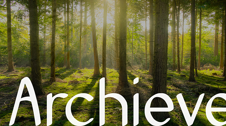 Archieve Font Family