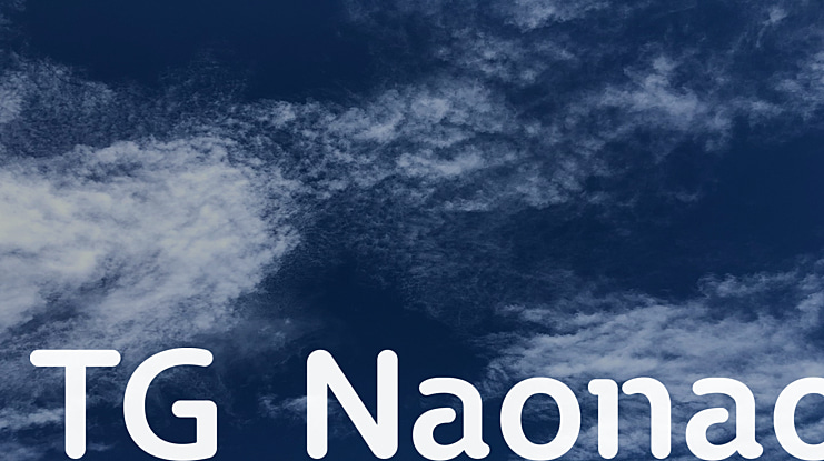 TG Naonao Font