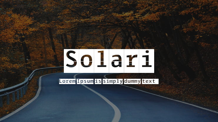 Solari Font