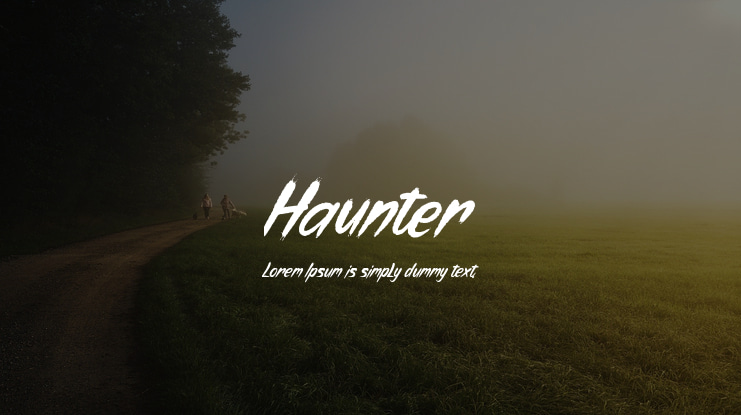Haunter Font Family