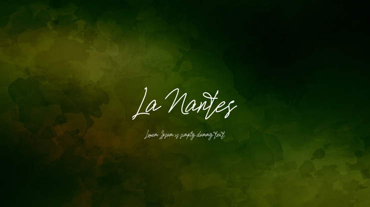 La Nantes Font Family