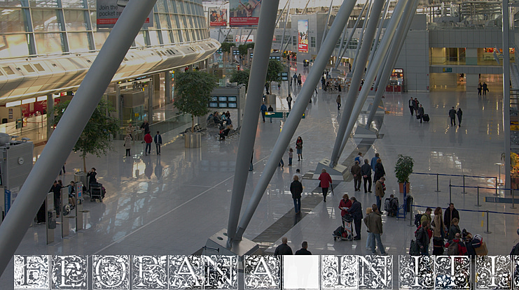 Florana Initials Font