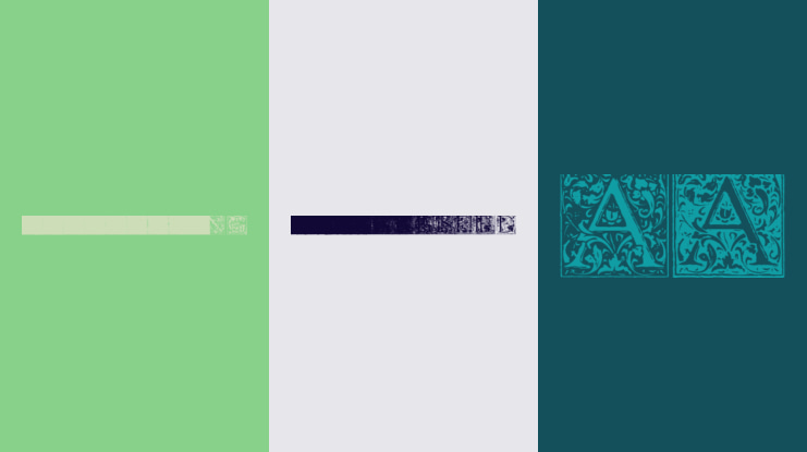 Florana Initials Font