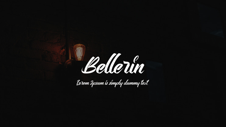 Bellerin Font Family