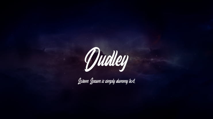 Dudley Font Family
