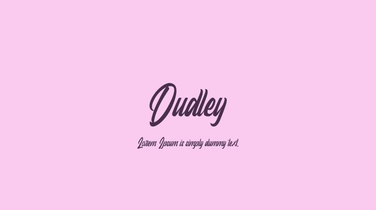 Dudley Font Family