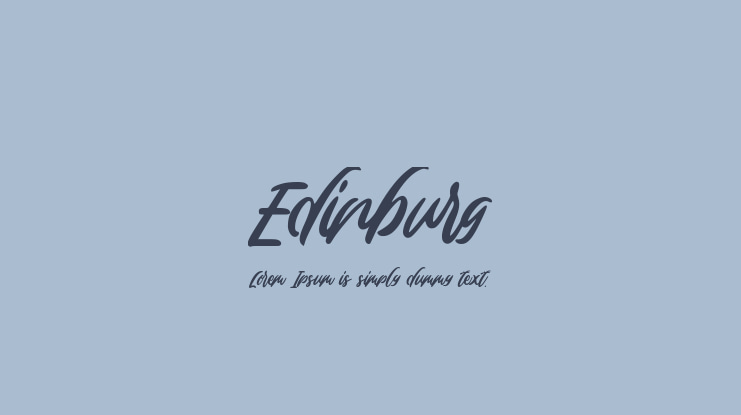 Edinburg Font Family