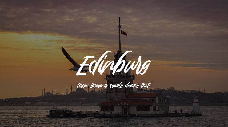 Edinburg Font Family