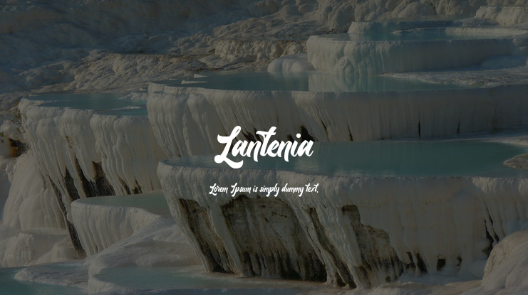 Lantenia Font Family