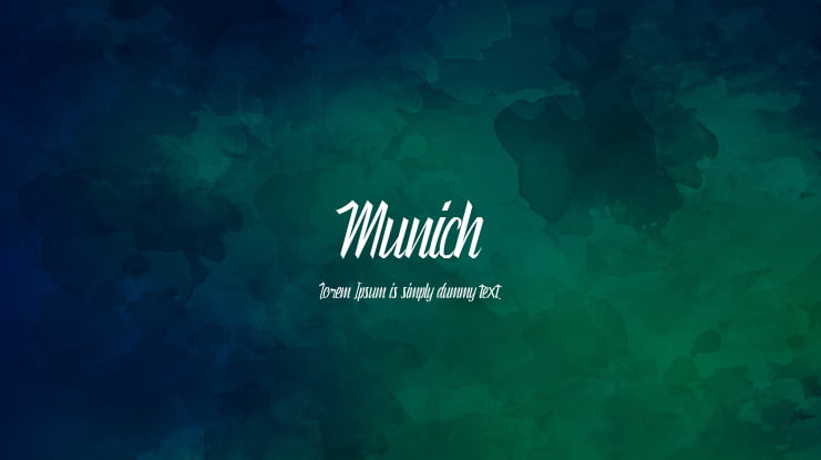 Munich Font Family