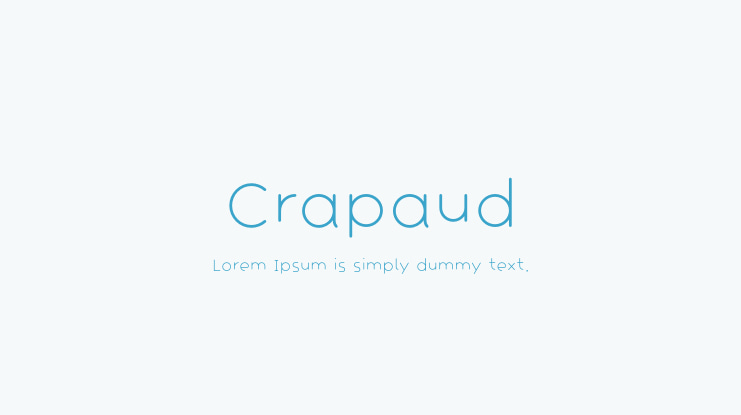 Crapaud Font Family
