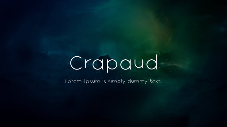 Crapaud Font Family