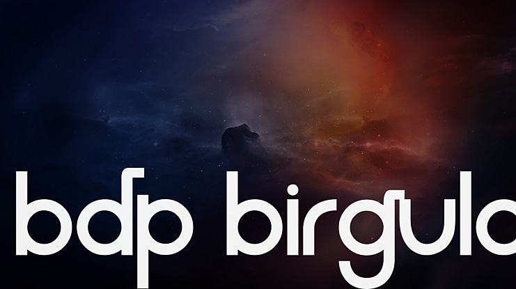 BDP Birgula Font
