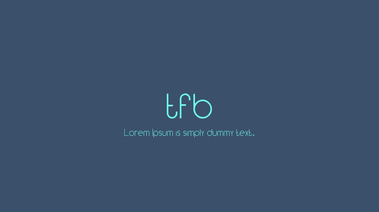 tfb Font