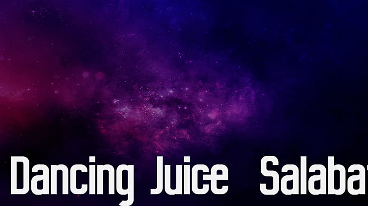Dancing Juice  Salabat Font