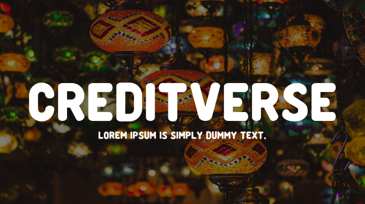 Creditverse Font