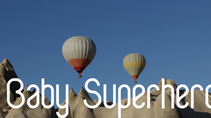 Baby Superhero Font Family