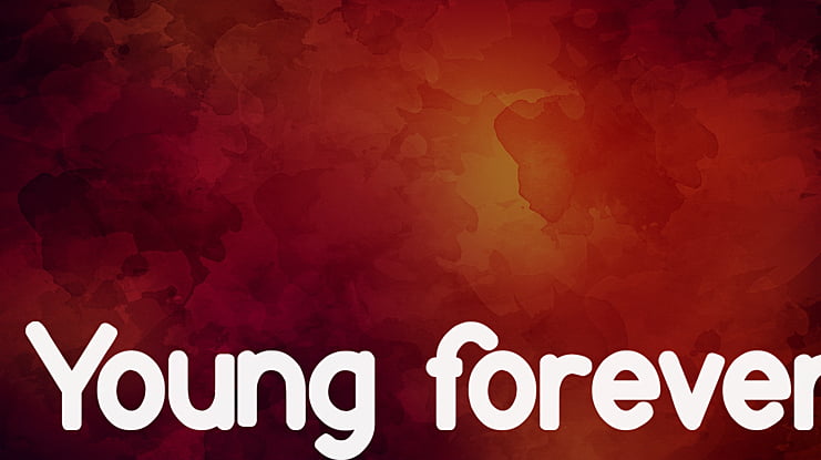 Young forever Font