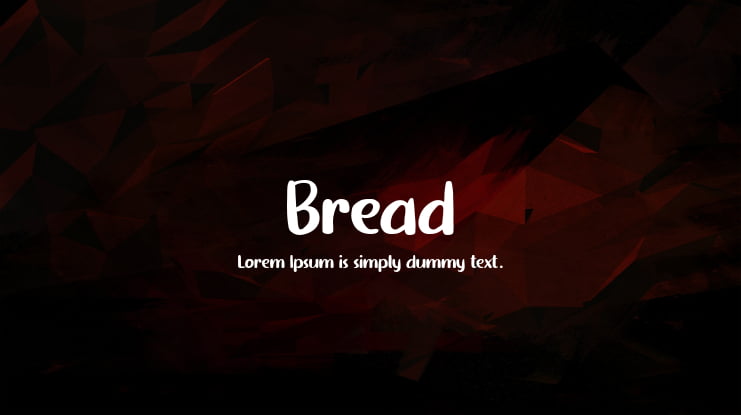 Bread Font Family
