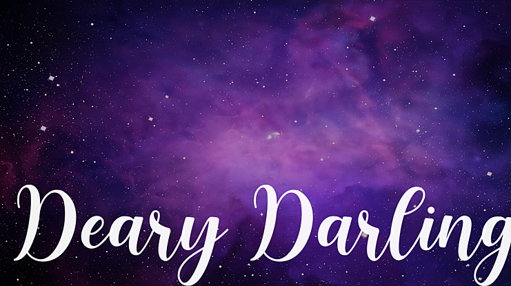 Deary Darling Font