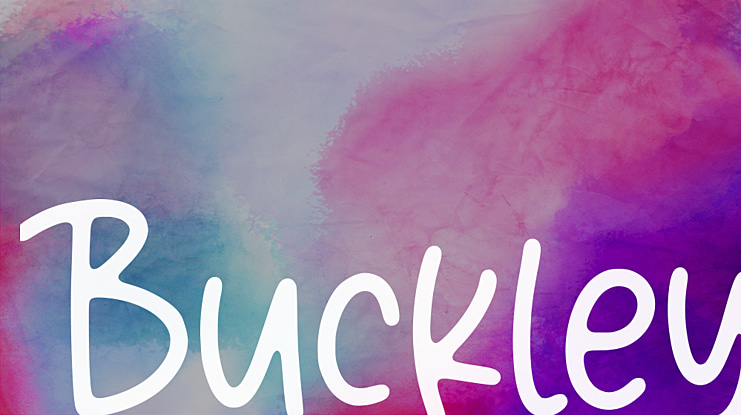Buckley Font