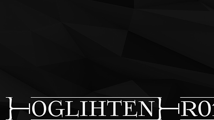 FoglihtenFr01 Font Family