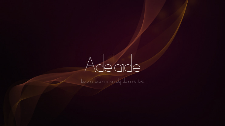 Adelaide Font Family