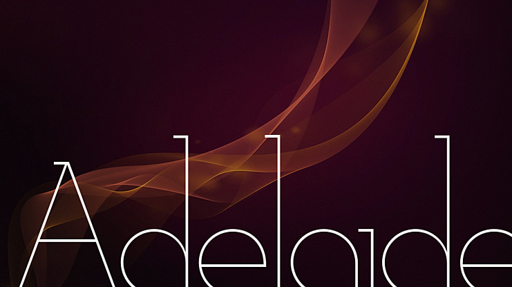 Adelaide Font Family