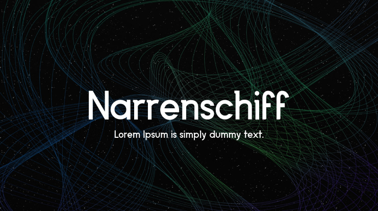 Narrenschiff Font Family
