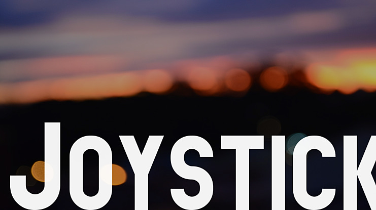 Joystick Font Family