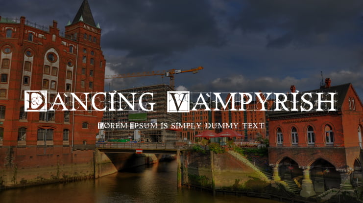 Dancing Vampyrish Font