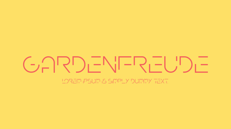Gardenfreude Font