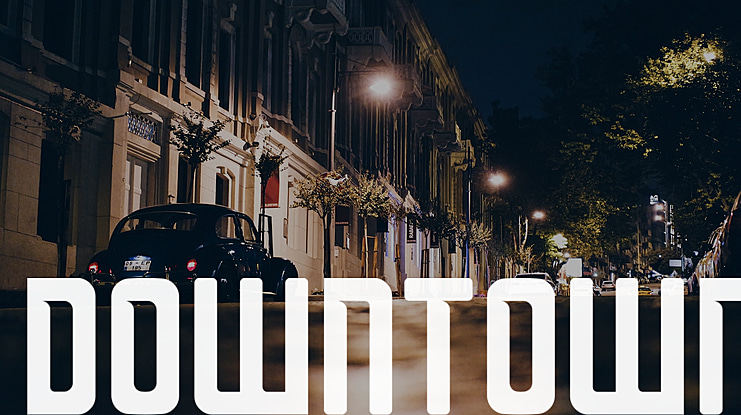 Downtown Font