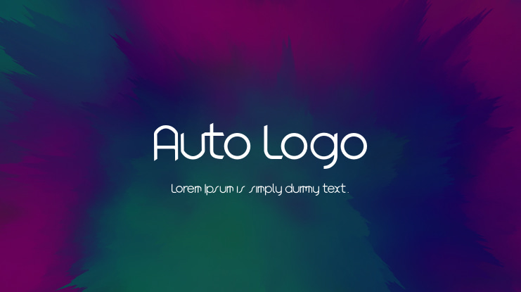 Auto Logo Font